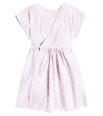 Robe Burberry Check en coton | Burberry Kids