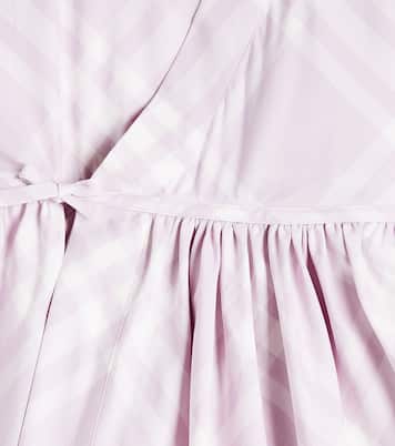 Robe Burberry Check en coton | Burberry Kids