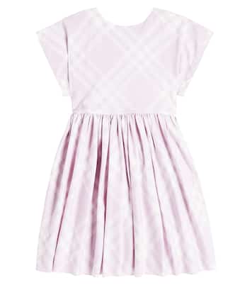 Robe Burberry Check en coton | Burberry Kids