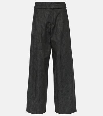 Athos chambray wide-leg pants | 'S Max Mara