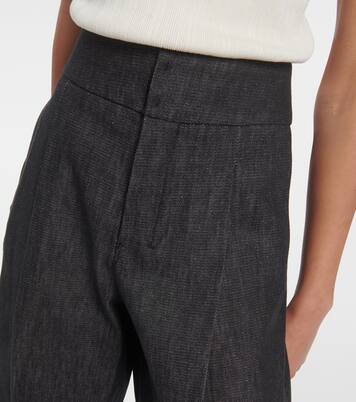 Athos chambray wide-leg pants | 'S Max Mara