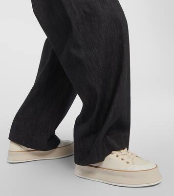 Athos chambray wide-leg pants | 'S Max Mara