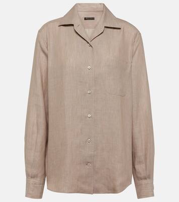 Camicia Neo André in lino | Loro Piana