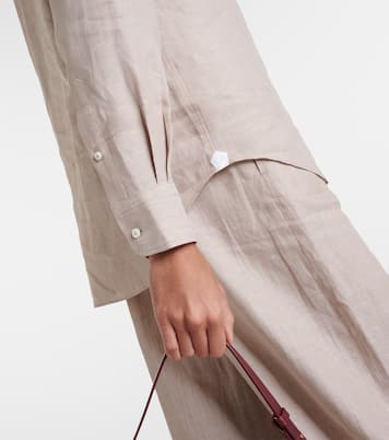 Camicia Neo André in lino | Loro Piana