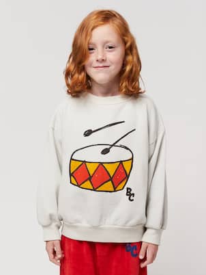 Sudadera en jersey de algodón estampada | Bobo Choses