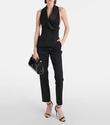 Gilet doppiopetto in misto lana | Dolce&Gabbana