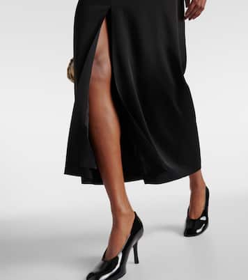 Gonna lunga in crêpe di raso | Dries Van Noten