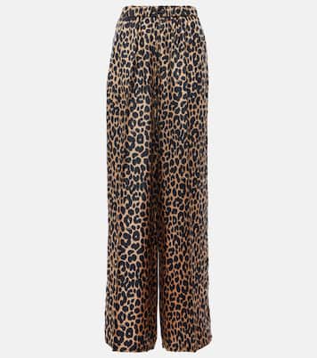 Weite Hose aus Seide | Max Mara
