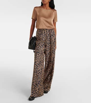 Weite Hose aus Seide | Max Mara