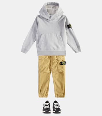 Hoodie Compass aus Baumwoll-Jersey | Stone Island Junior