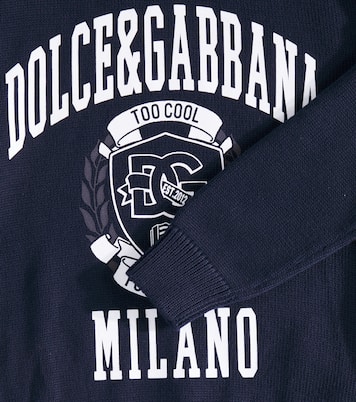 Jersey de algodón estampado | Dolce&Gabbana Kids