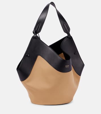 Borsa Lotus Medium in canvas e pelle | Khaite