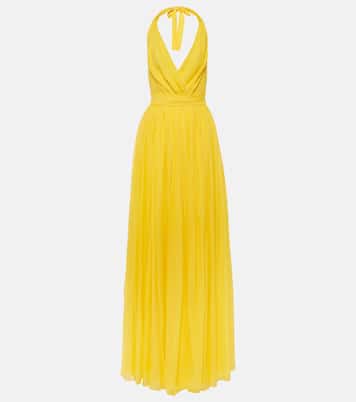Robe aus Seidenchiffon | Dolce&Gabbana