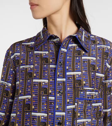 Chemise Burberry en soie | Burberry