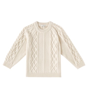 Callio cable-knit wool and cotton sweater | Liewood