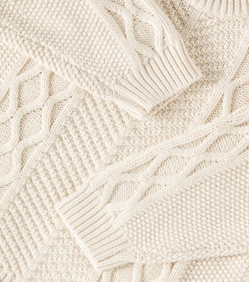 Callio cable-knit wool and cotton sweater | Liewood