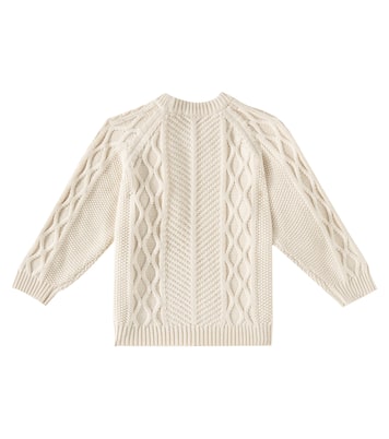 Callio cable-knit wool and cotton sweater | Liewood