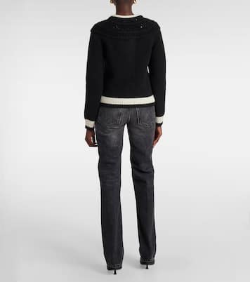 Cardigan en laine mélangée | Xu Zhi