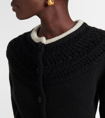 Cardigan en laine mélangée | Xu Zhi