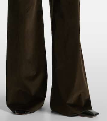 Pantaloni flared Tritone in velluto | Max Mara