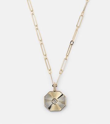 Collier Diamond Radiant Octagon en or 18 ct et diamants | Shay Jewelry