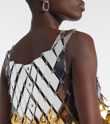 Metallic crop top | Rabanne