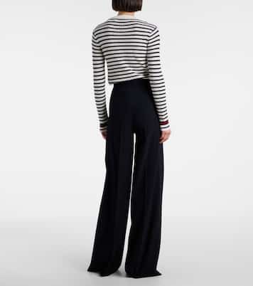 Weite Hose Osol aus einem Wollgemisch | Max Mara