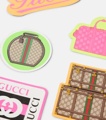 Valigeria set of 11 luggage stickers | Gucci