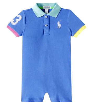 Baby cotton playsuit | Polo Ralph Lauren Kids