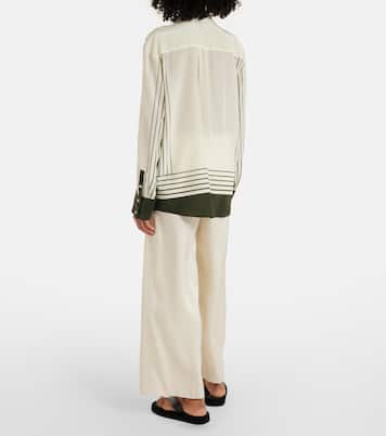 Camicia Leilana in crêpe de chine di seta | SIR