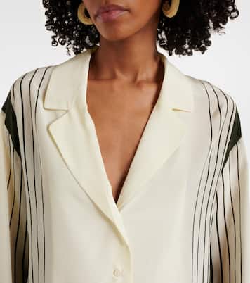 Camicia Leilana in crêpe de chine di seta | SIR