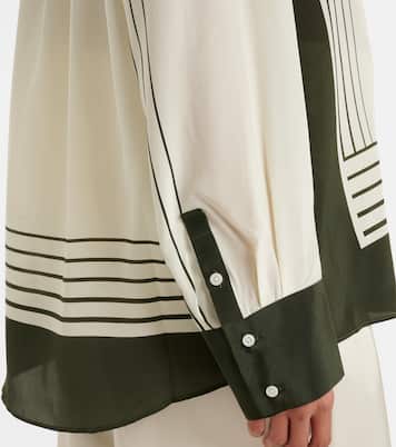 Camicia Leilana in crêpe de chine di seta | SIR