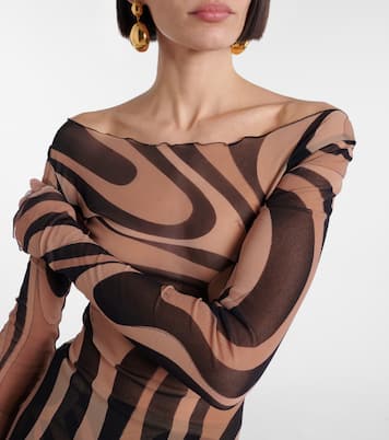 Top Marmo in tulle | Pucci