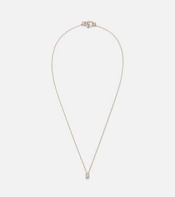 Sky Simple 18kt gold necklace with diamond | Sophie Bille Brahe
