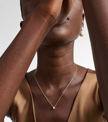 Sky Simple 18kt gold necklace with diamond | Sophie Bille Brahe