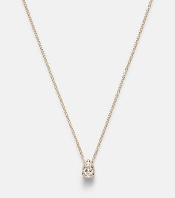 Sky Simple 18kt gold necklace with diamond | Sophie Bille Brahe