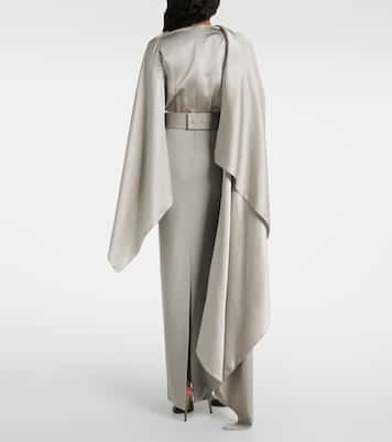 Robe Rosalia mit Satin | Solace London