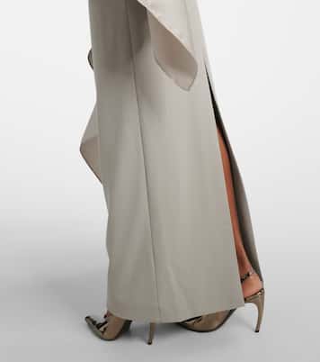 Robe Rosalia mit Satin | Solace London