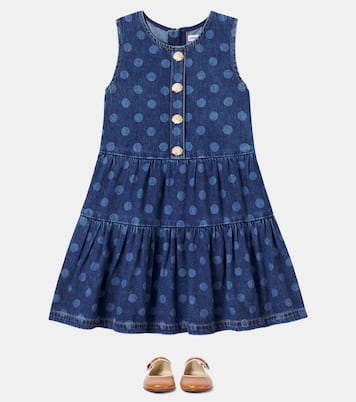 Robe en jean à pois | Self-Portrait Kids