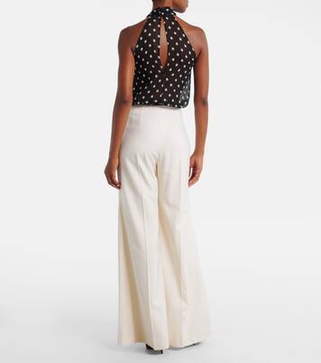 Virgin wool flared pants | Nina Ricci