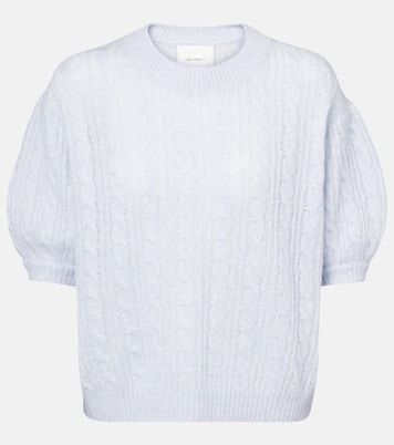 Pullover Kenzie in cashmere e seta a trecce | Lisa Yang