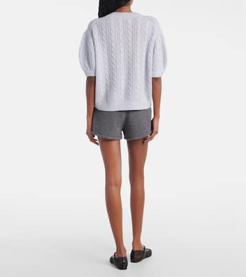 Pullover Kenzie in cashmere e seta a trecce | Lisa Yang
