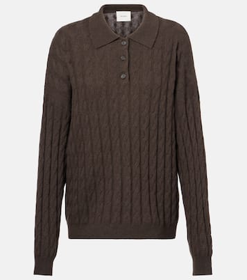 Polo in cashmere a trecce | Lisa Yang