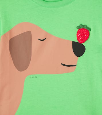  x Euan Roberts camiseta de algodón estampada | Gucci Kids
