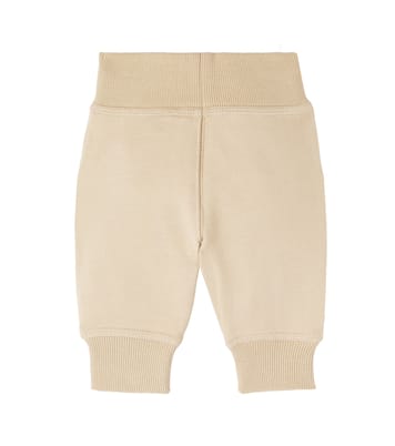 Baby embroidered cotton fleece sweatpants | Burberry Kids