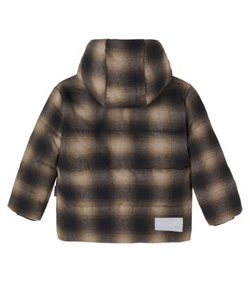 Hilo checked puffer jacket | Molo