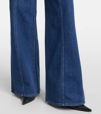 Lotta high-rise wide-leg jeans | 7 For All Mankind