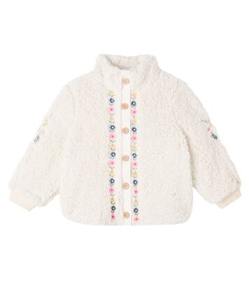 Bestickte Jacke Rosinna aus Fleece | Louise Misha