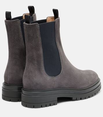 Chelsea Boots Chester aus Veloursleder | Gianvito Rossi