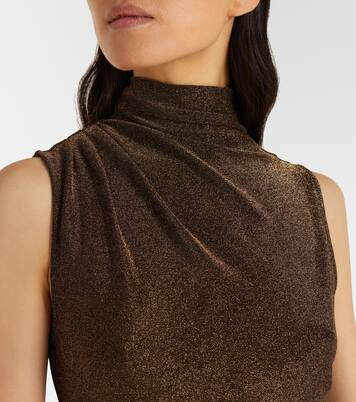 Top Mylie in jersey glitterato | Veronica Beard